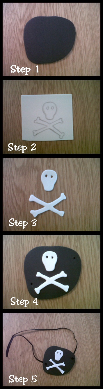 How To Make A Pirate Eye Patch