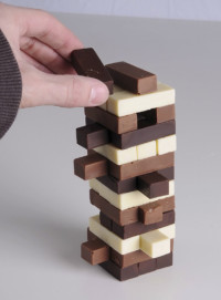 "chocolate jenga"