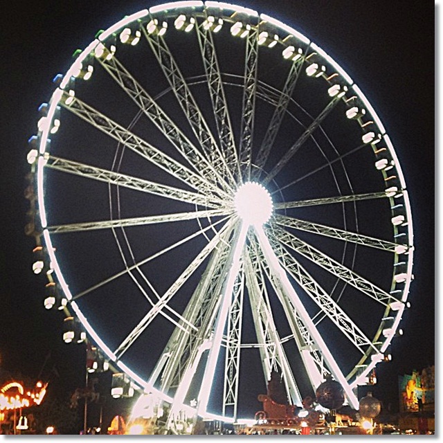 Winter Wonderland - giant observation wheel