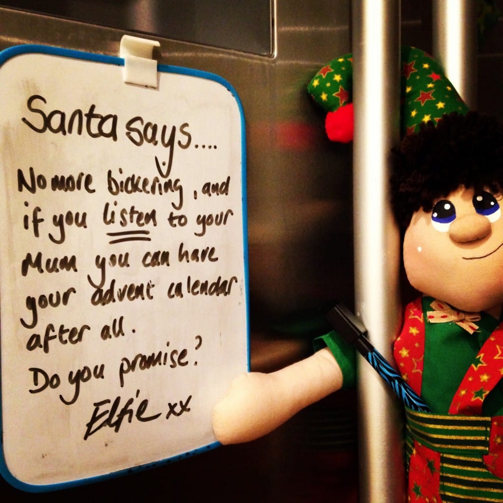 Elf on the shelf Christmas 2013