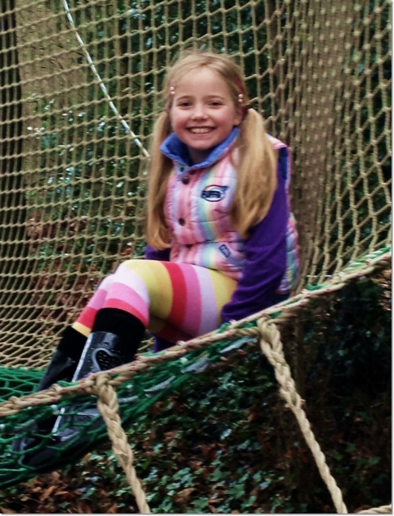 Adventure Playground nets at Aldenham Country Park