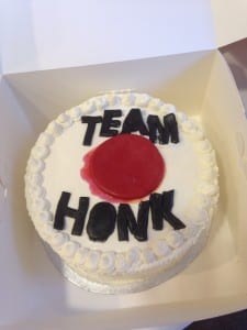 Team Honk cake