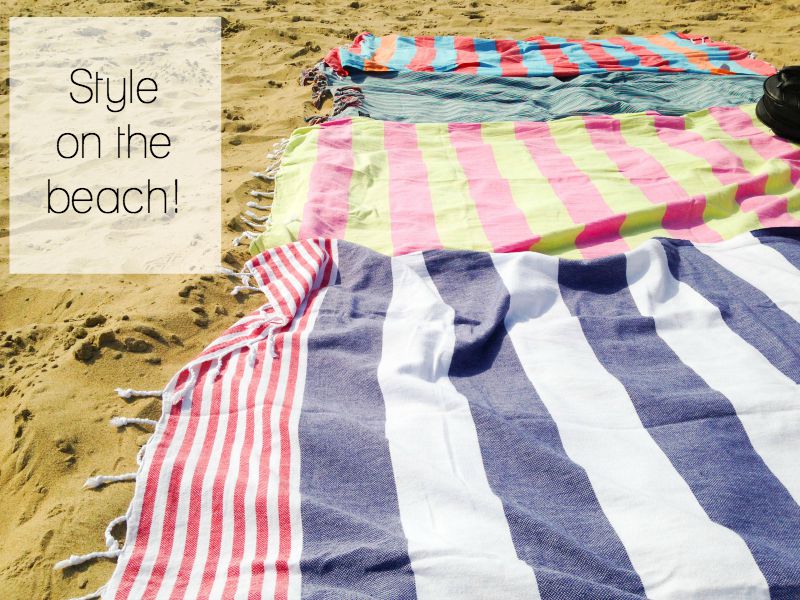 Beach sale towels very