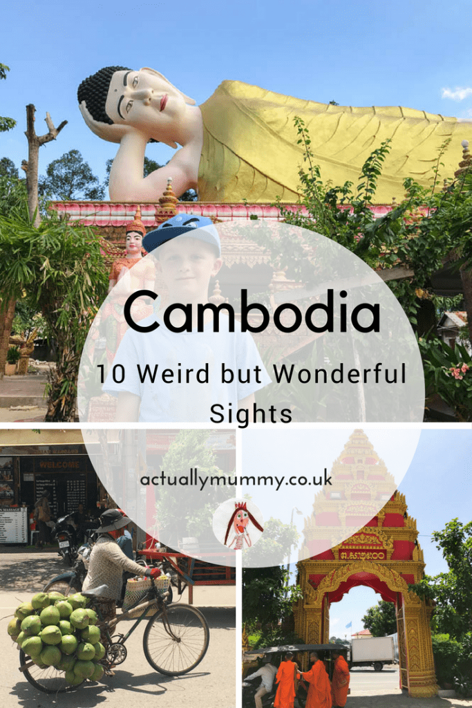 Cambodia is one of the most unusual places you'll ever visit. Discover some of its history as we learned it on our family holiday, and the weirdest things you'll see while you're there. Click through for some weird and wonderful Cambodia facts.