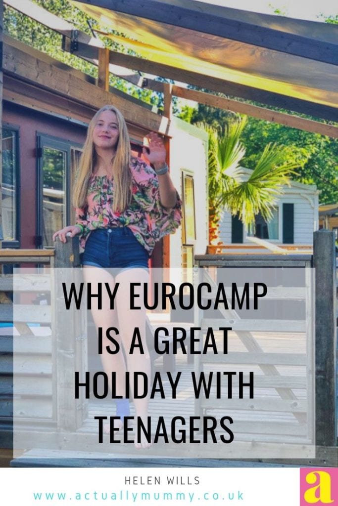 Eurocamp mobile home holiday with teeangers