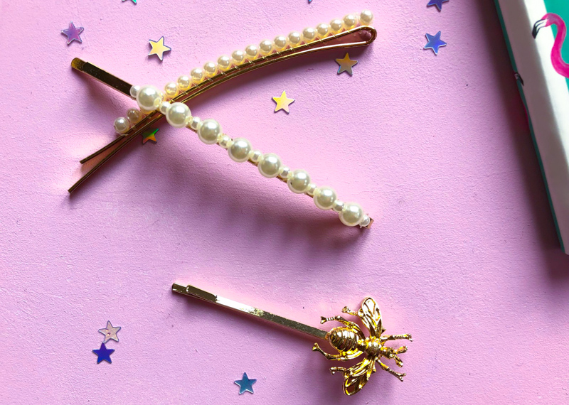 Pretty hair grips - Christmas gifts for teenage girls