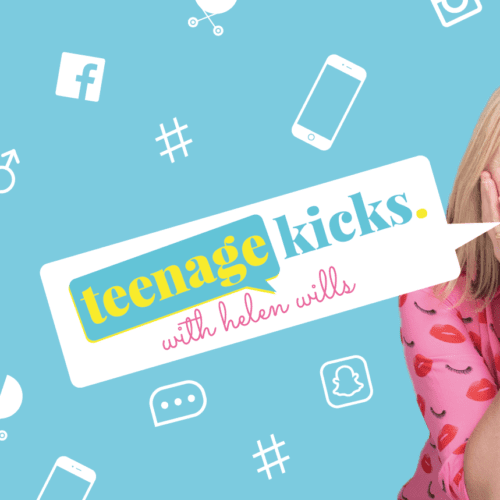 Teenage Kicks teen mental health podcast host Helen Wills