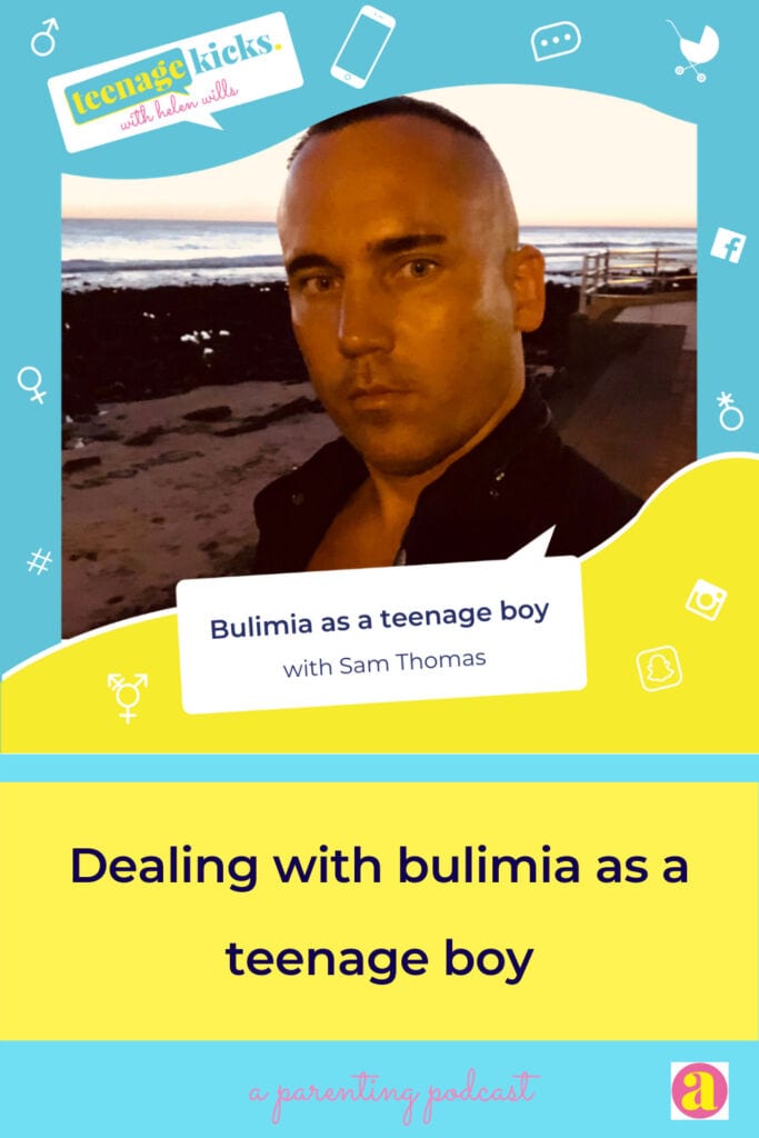 An interview with Sam, who suffered from bulimia as a teenage boy