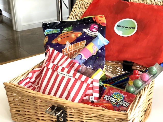 A retro sweet hamper makes a great gift for the teenager who has everything